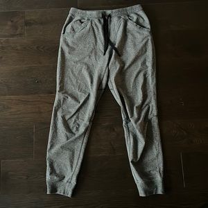 Mens Lululemon Heathered Gray Jogger